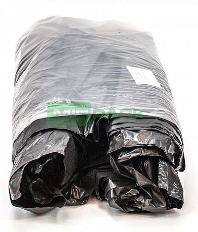 Мешки для мусора 240 литров, 50 мкм в пачках 100 шт ПВД черные - Вид 4